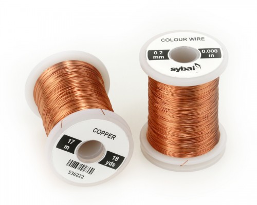 Colour Wire, 0.2 mm, Copper